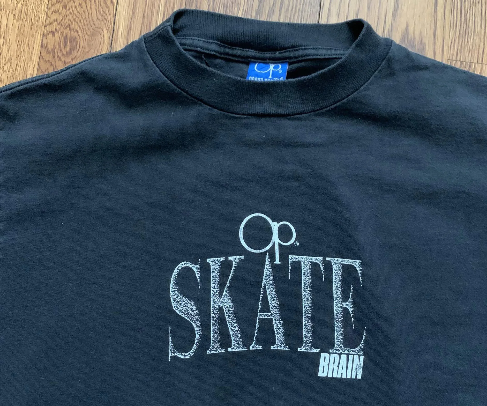 スケートボード Ocean Pacific Gray antique vintage old Vintage 80s Ocean Pacific T Shirt Vtg 1989 Psychedelic Surf